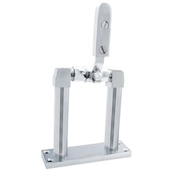 UP46106-4" Chrome Air Horn Valve Lever With Stand Set