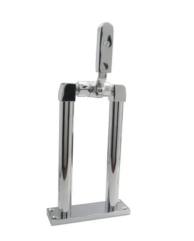 UP46111-9" Chrome Air Horn Valve Lever With Stand Set