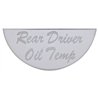 UP48048-Gauge Plate For Peterbilt - Rear Driver Oil Temp