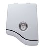 UP48101-Chrome Plastic Air Filter Door For 2000-2005 Peterbilt 379/378/377/335/330