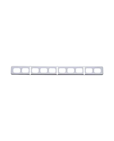 UP48510-Freightliner Stainless Button Panel Trim Cover