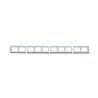 UP48510-Freightliner Stainless Button Panel Trim Cover