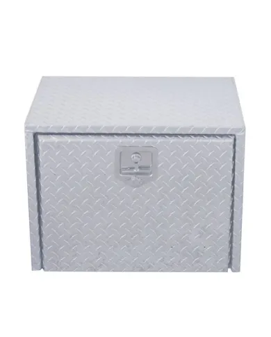 UP50205-24"L X 18"W X 18"H Aluminum Diamond Plate Tool Box