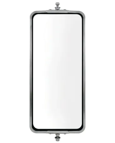 UP60028-7" X 16" 430 Stainless Steel West Coast Style Mirror - Non Heated
