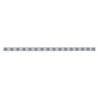 UP62843-79-1/2" SS Bumper Light Bracket With 16X 9 LED 2" Reflector Lights & Bezels -Red LED/Clear Lens