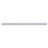 UP62847-79-1/2" SS Bumper Light Bracket With 16X 7 LED 2" Reflector Lights & Bezels -Red LED/Clear Lens