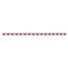 UP62850-79-1/2" SS Bumper Light Bracket With 16X 9 LED 2" Beehive Lights & Bezels -Red LED & Lens