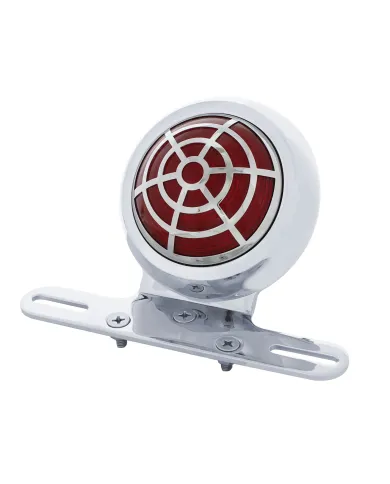 UP20637-1950 Pontiac Style" LED Fender Light For Motorcycle With Spider Overlay