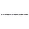 UP62941-79-1/2" SS Bumper Light Bracket With 16X 9 LED 2" Reflector Light -Amber LED/Clear Lens