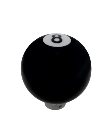 UP70025-Number 8 Pool Ball Gearshift Knob - Gloss Black