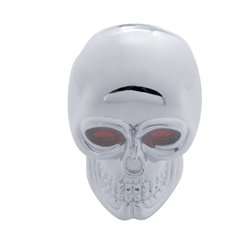UP70026-Plastic Skull Gearshift Knob - Chrome