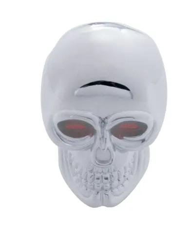 UP70026-Plastic Skull Gearshift Knob - Chrome
