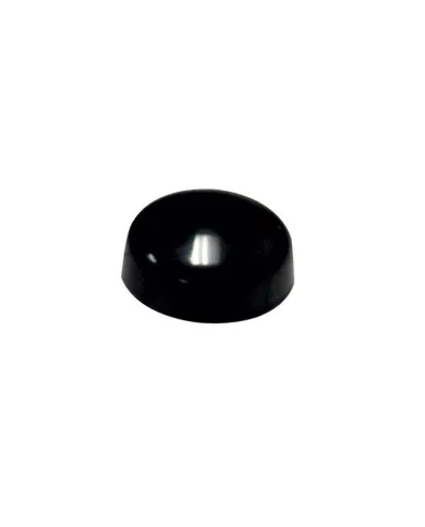 UP70077B-Black Plastic Snap-On Cap For 10 And 12 Screw (Bulk)