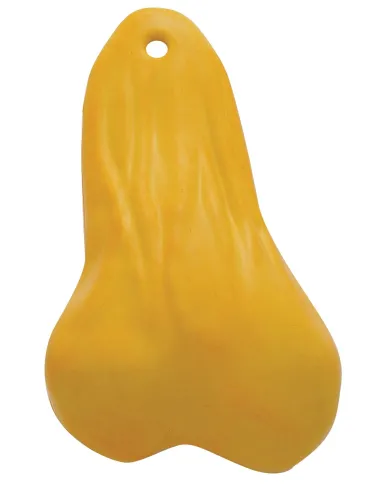 UP70146-8-1/4" Tall Large Low-Hanging Rubber Balls - Tan
