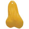 UP70146-8-1/4" Tall Large Low-Hanging Rubber Balls - Tan
