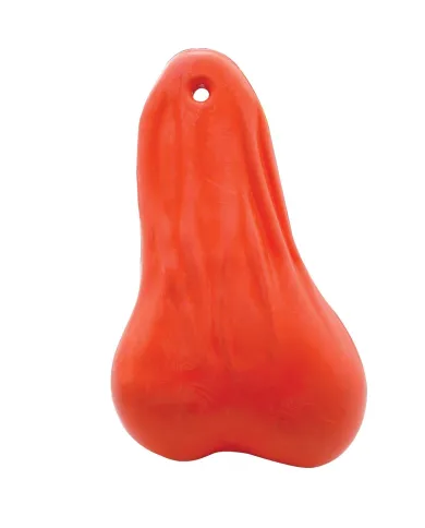 UP70147-8-1/4" Tall Large Low-Hanging Rubber Balls - Red