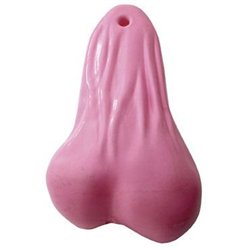 UP70149-8-1/4" Tall Large Low-Hanging Rubber Balls - Pink
