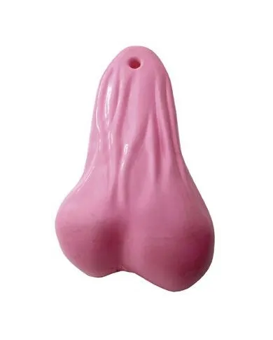 UP70149-8-1/4" Tall Large Low-Hanging Rubber Balls - Pink