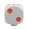 UP70162-White Dice Gearshift Knob With Glow Dots