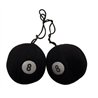 UP70204-3" Round Fuzzy 8-Ball (Pair)