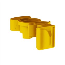 UP70297-Candy Color Plastic Splitter Button For Eaton Fuller 15 Speed Shifter-Electric Yellow