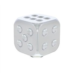 UP70605-Dice Shift Knob - Chrome
