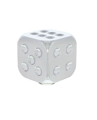 UP70605-Dice Shift Knob - Chrome