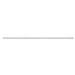 UP20676-79-1/2" Stainless Bumper Light Bracket With 6X 14 LED 12" Light Bars - Amber LED/Chrome Lens