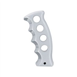 UP70651-Gatling Style Pistol Grip Gearshift Knob - Chrome