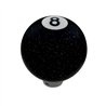 UP70660-Number 8 Pool Ball Gearshift Knob - Gloss Black With Glitter