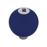 UP70662-Number 2 Pool Ball Gearshift Knob - Gloss Blue