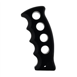 UP70672-Gatling Style Pistol Grip Gearshift Knob - Black