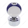 UP70770-Number 10 Pool Ball Gearshift Knob For 13/15/18 Speed Eaton Style Shifters