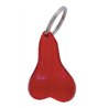 UP78013-2.5" Small Plastic Low-Hanging Balls Novelty Keychain - Red