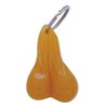 UP78014B-2.5" Small Plastic Low-Hanging Balls Novelty Keychain - Tan (Bulk)
