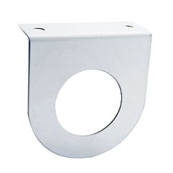 UP20708-Stainless Light Bracket With Single 2" Light Cutout