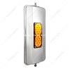 UP86500B-7" X 16" 18 LED 430 Stainless Steel West Coast Mirror - Non-Heated