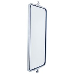 UP86501B-7" X 16" 18 LED 430 Stainless Steel West Coast Mirror - Heated