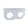 UP20725-Stainless Light Bracket With 2X 2" Light Cutouts