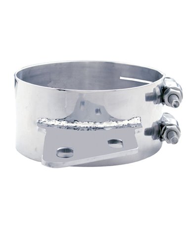 Stainless Steel Butt Joint Exhaust Pipe Clamp JUSTTOP 2 Inch Butt