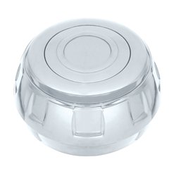 UP88213-Chrome Steering Wheel Hub & Horn Button Kit For 2000 or Older Navistar International