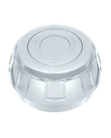 UP88213-Chrome Steering Wheel Hub & Horn Button Kit For 2000 or Older Navistar International