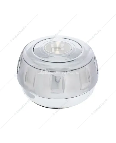 UP88291-Chrome Steering Wheel Hub & Horn Button Kit For Kenworth (1995-1997) & Peterbilt (1993-1998)
