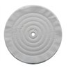 UP90022-8" White Soft Muslin Buff - 1/2" Arbor