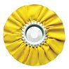 UP90026-6" Yellow Treated Airway Buff - 5/8" & 1/2" Arbor