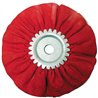 UP90066-6" Red Treated Airway Buff - 5/8" & 1/2" Arbor