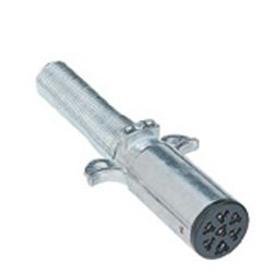 UP90500-Round 7-Way Female Connector - Split Pin