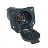 UP90503-Round 7-Way Male Connector - Flat Pin