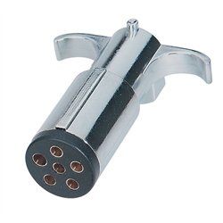 UP90504-Round 6-Way Female Connector - Split Pin