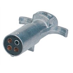 UP90506-Round 4-Way Female Connector - Split Pin